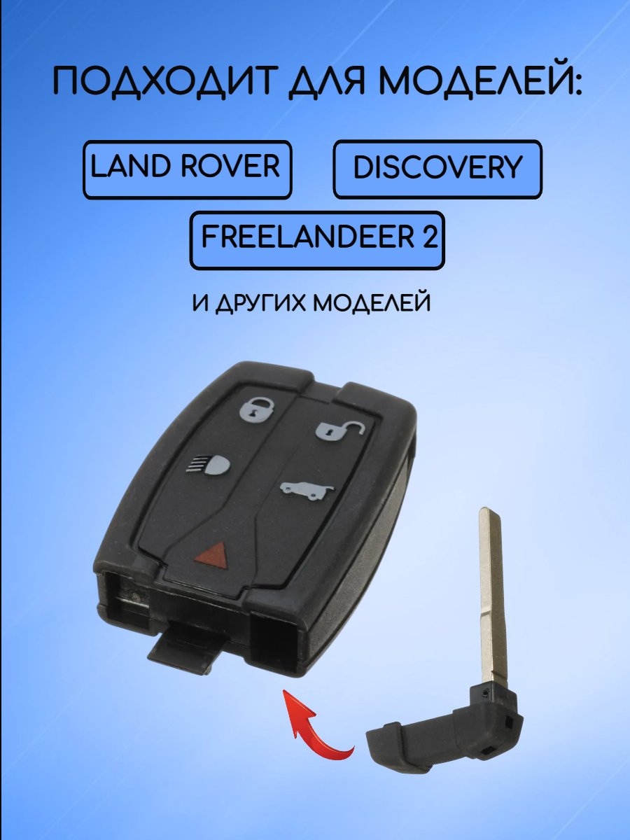 Лезвие-вставка для смарт ключа зажигания Ленд Ровер Land Rover