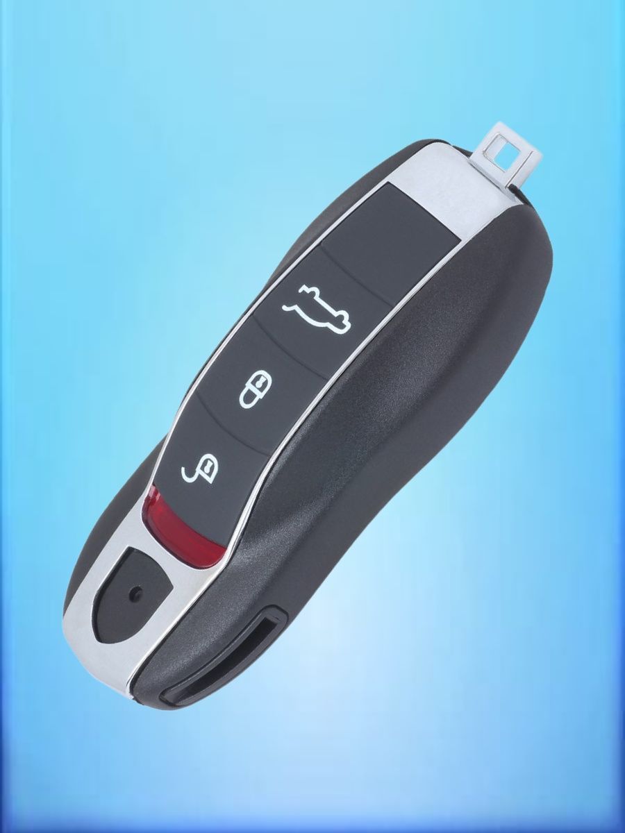 Смарт ключ для Porsche Cayenne / Порше с 3 кнопками с частотой 315 mhz и чипом ID49 PCF7945P с системой KEYLESS GO