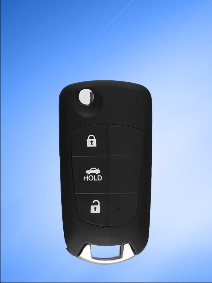 Корпус выкидного модифицированного ключа с 3 кнопками для Ниссан