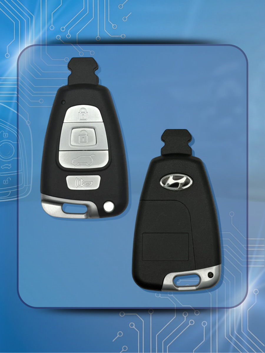 Корпус смарт ключа с 4 кнопками для Hyundai Veracruz 2007-2012