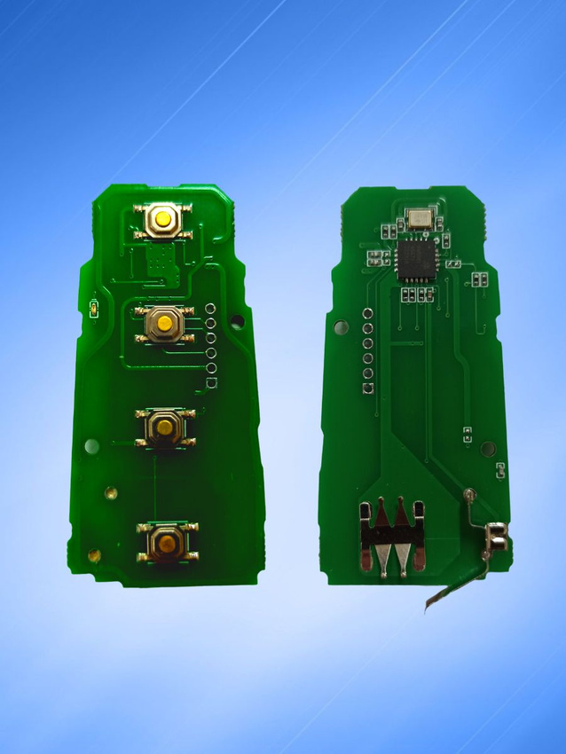Смарт ключ зажигания для VW / Volkswagen с 3 кнопками +Panic с частотой 315 mhz