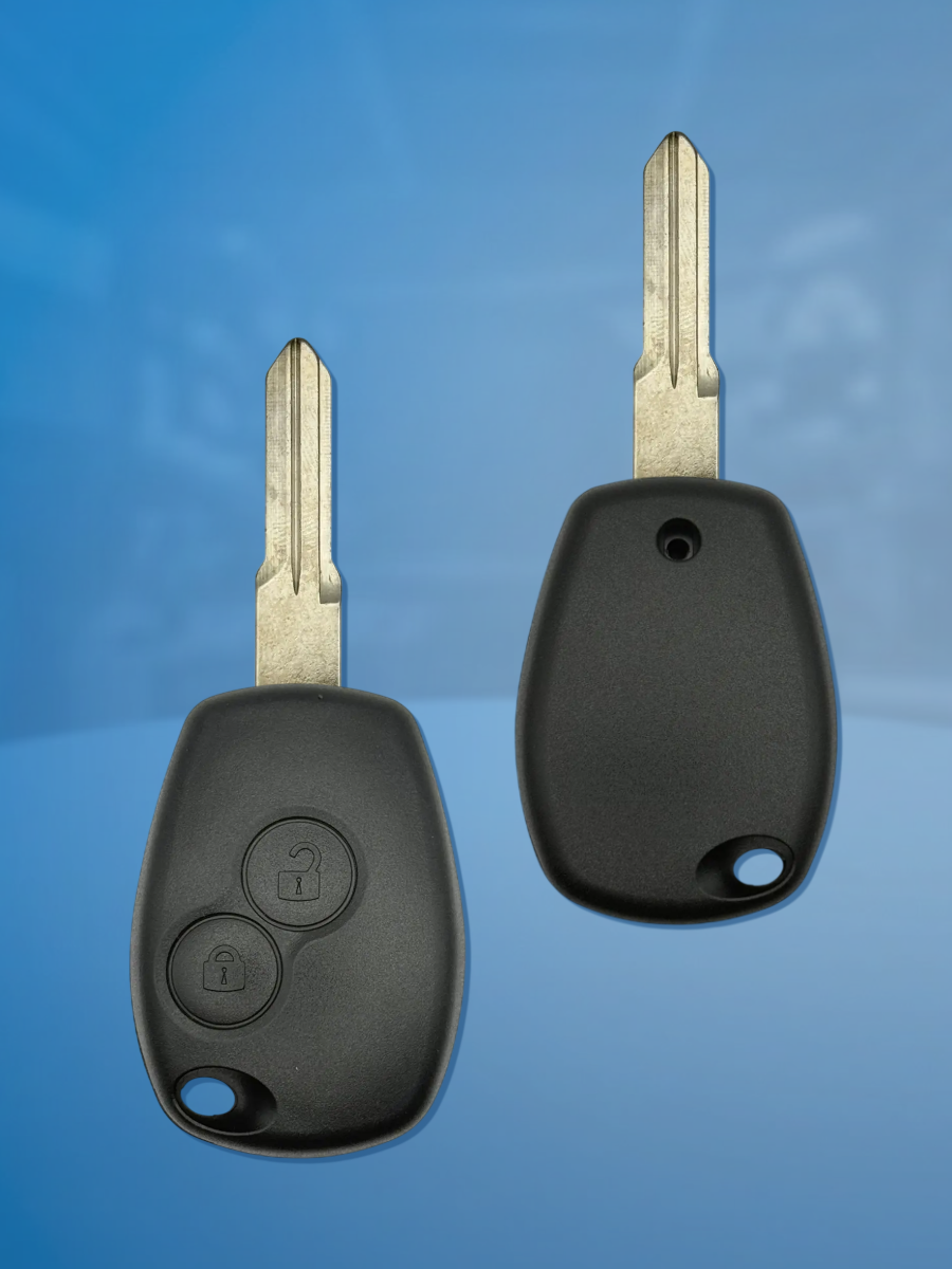 Корпус ключа с 2 кнопками лезвие HU136 для Renault Nissan Лада