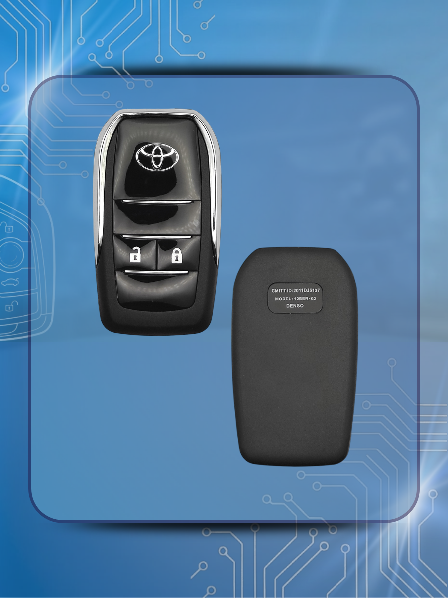 Корпус выкидного ключа с 2 кнопками лезвие TOY43 для Toyota