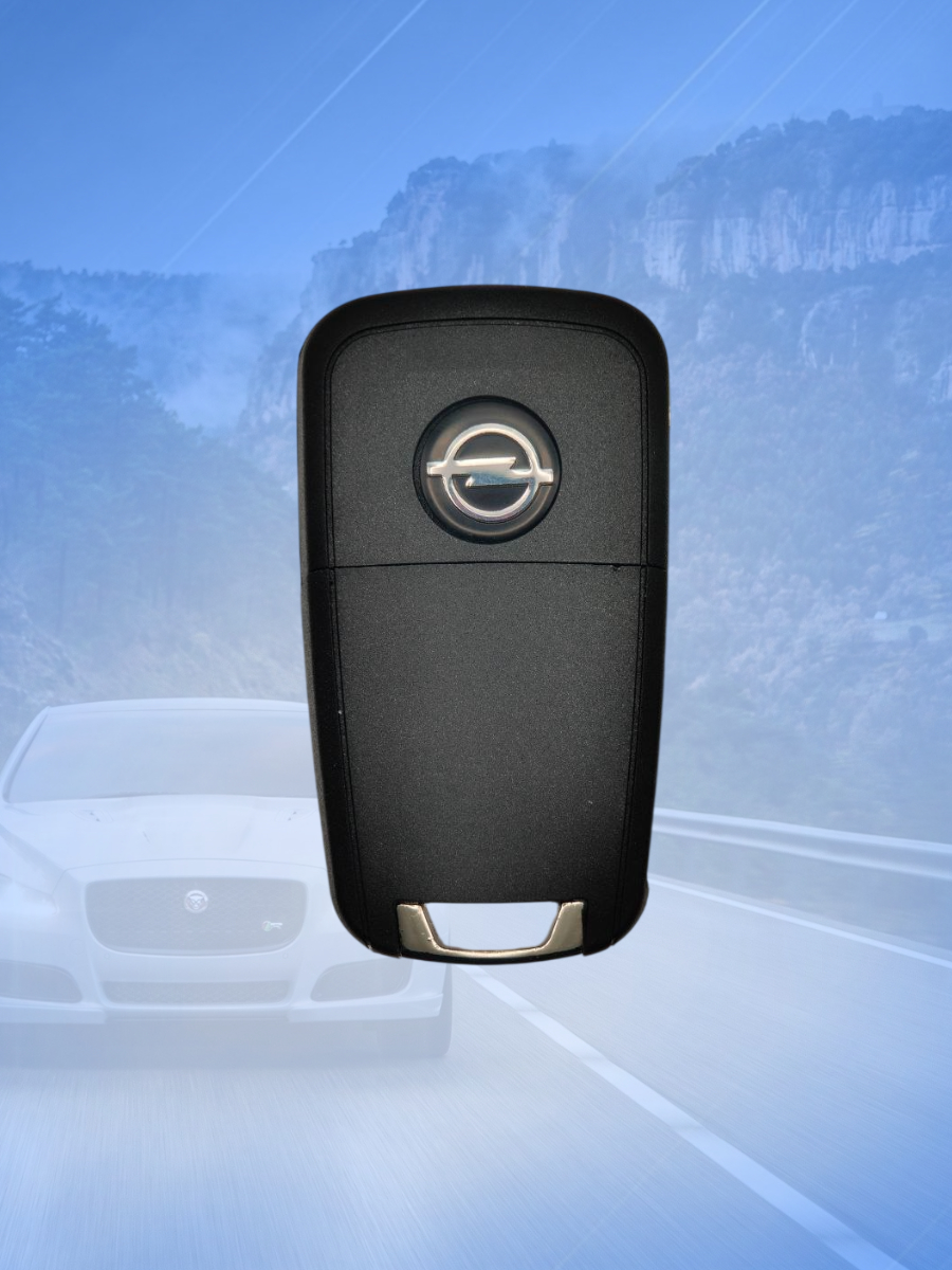 Корпус выкидного ключа с 4 кнопками для Opel / Опель