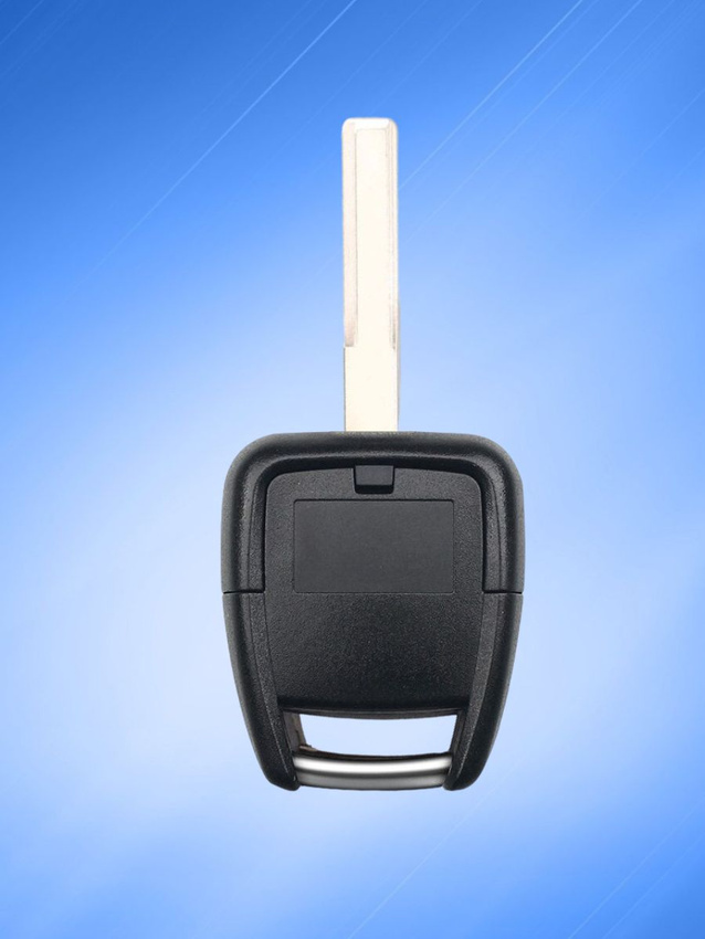 Простой ключ зажигания для Opel с 2 кнопками с лезвием HU43