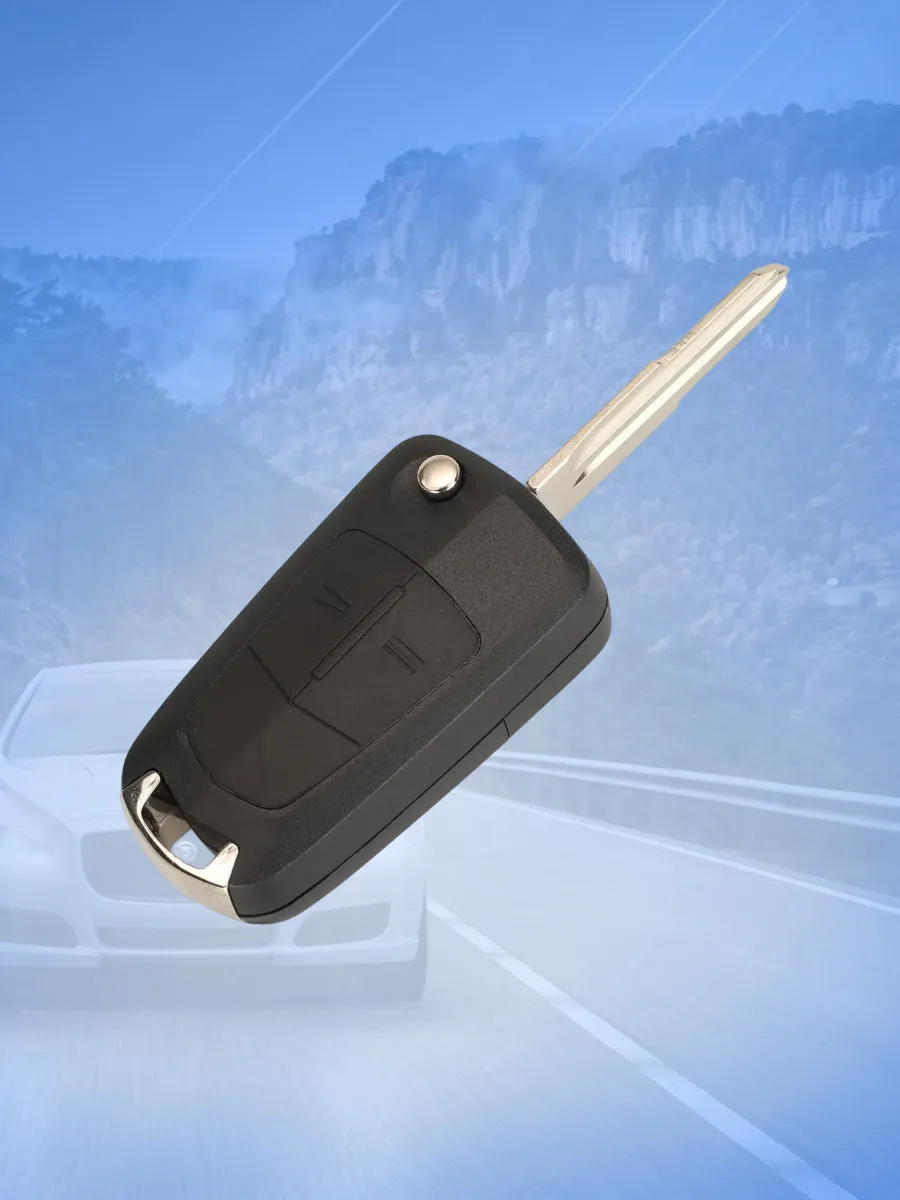 Корпус ключа для Opel Antara; корпус ключа для Опель Антара; лезвие DW05