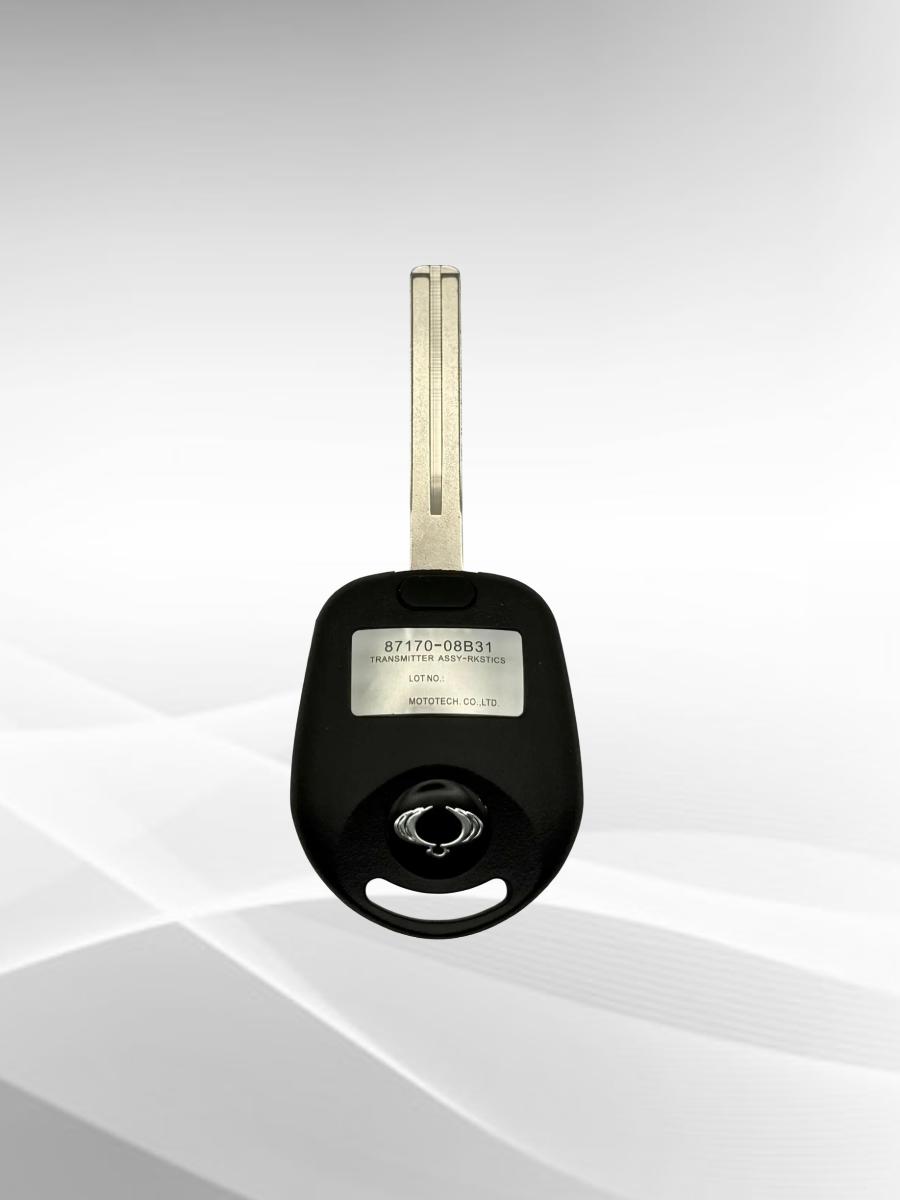 Смарт ключ зажигания с 2 кнопками для SsangYong с частотой 315 mhz, лезвие TOY40