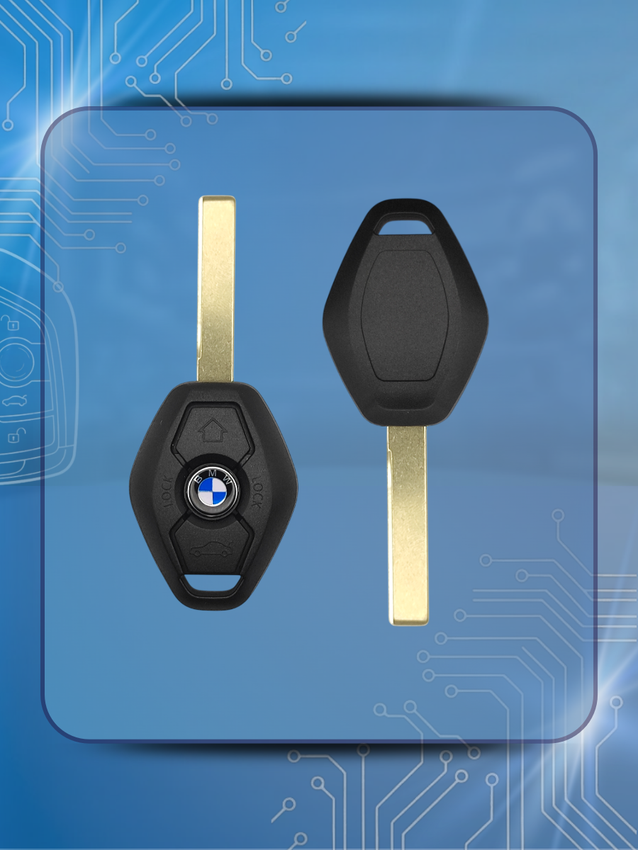 Корпус ключа с лезвием HU92 для BMW БМВ