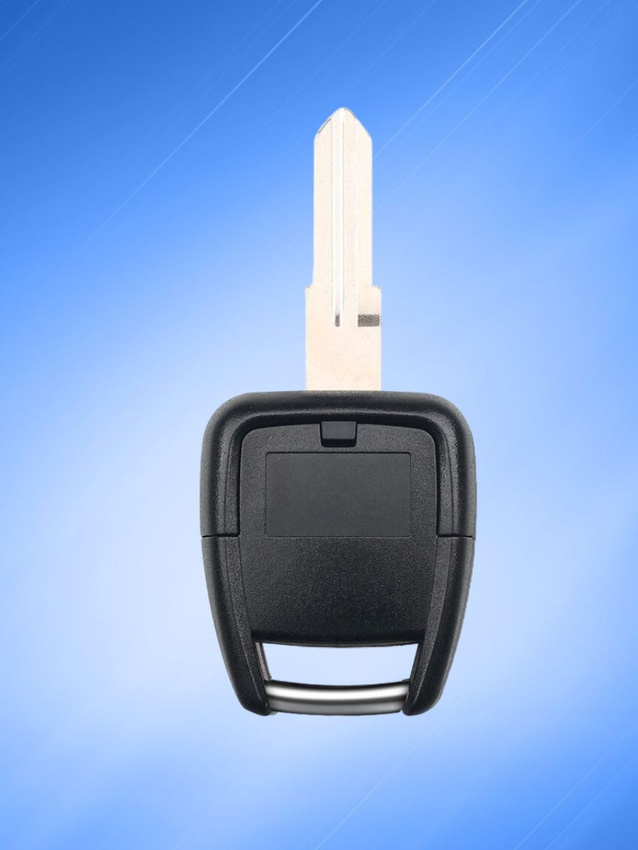 Простой ключ зажигания для Opel с 2 кнопками с лезвием YM28