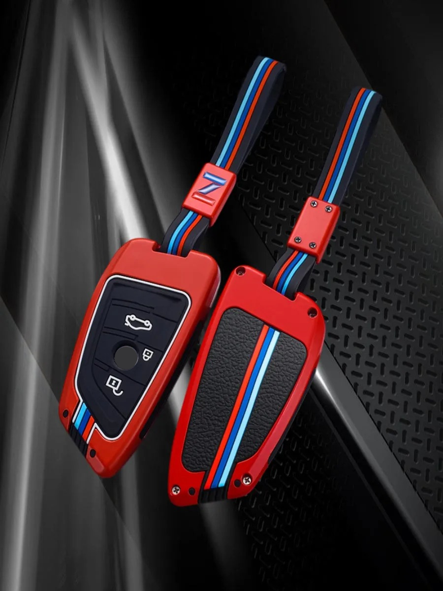 Чехол для ключа BMW противоударный 3 кнопки
