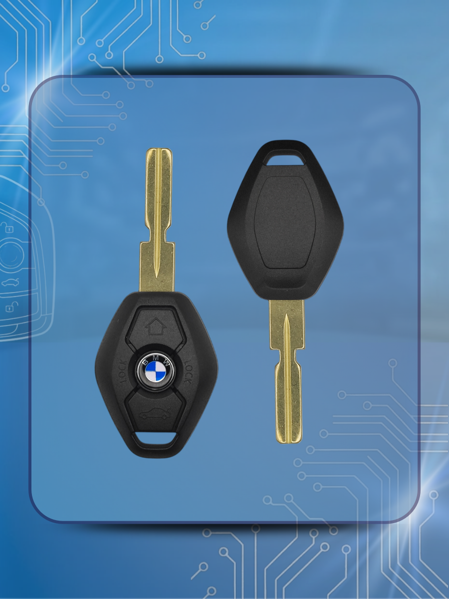 Корпус ключа с лезвием HU58 для BMW