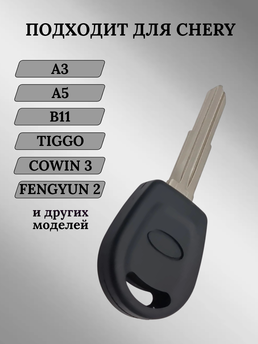 Заготовка с местом под чип для Chery B11 (5 шт.) 