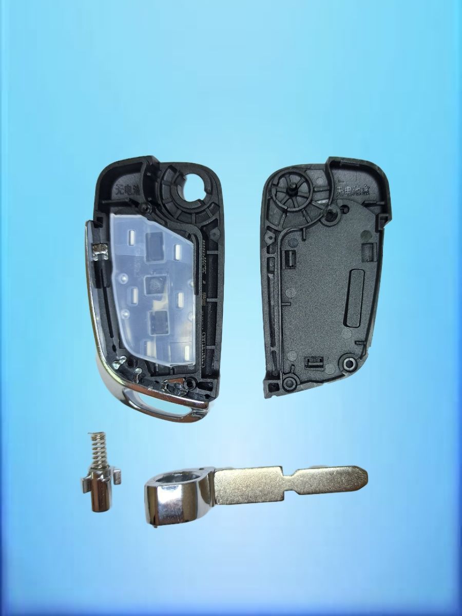 Корпус выкидного ключа с 3 кнопками лезвие NE72 для Пежо