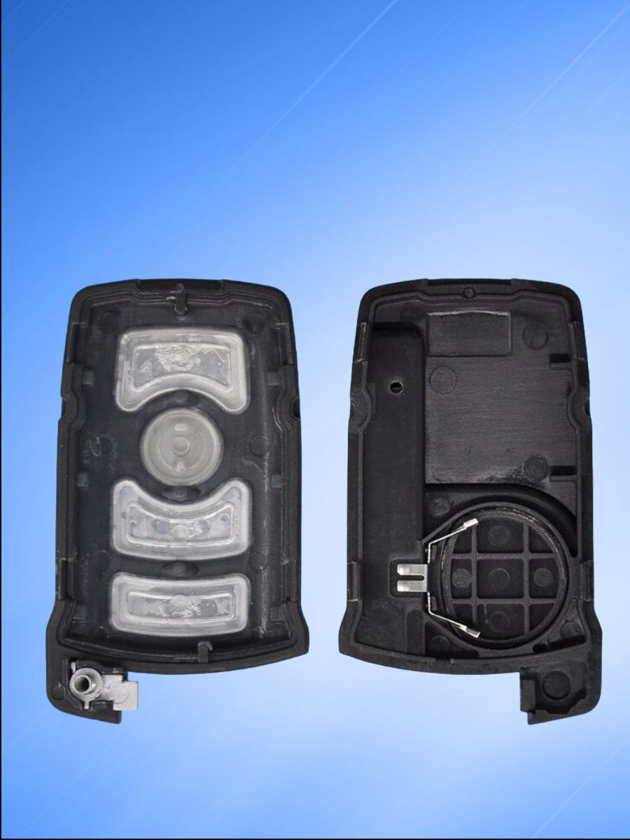 Корпус смарт ключа c 4 кнопками лезвие HU92 для BMW, корпус под батарейку