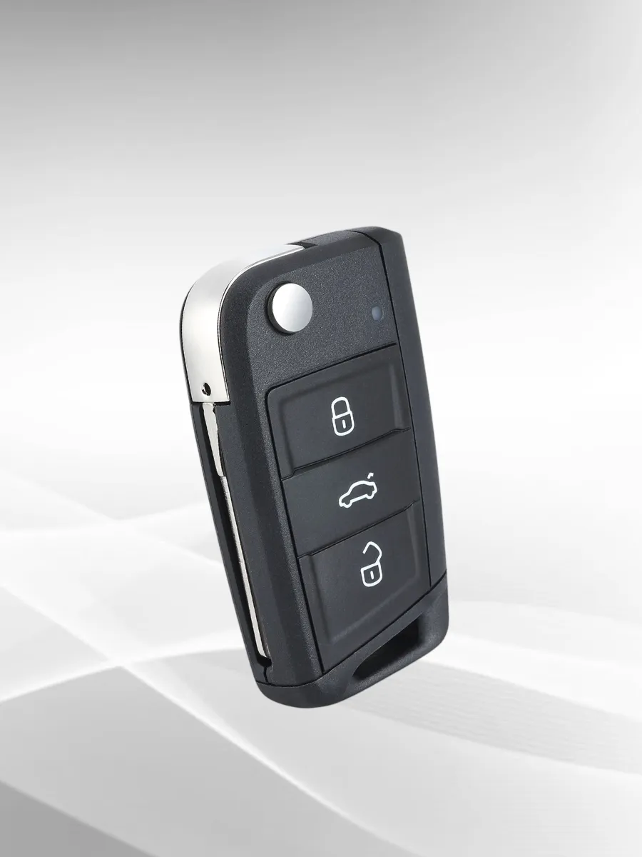 Выкидной ключ зажигания для VW / Skoda   VWMQB752BA-434