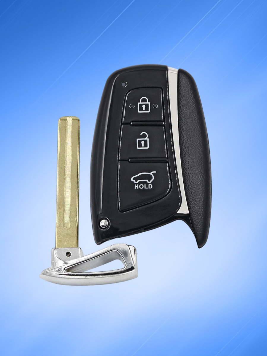 Корпус смарт ключа с 3 кнопками для HYUNDAI с логотипом