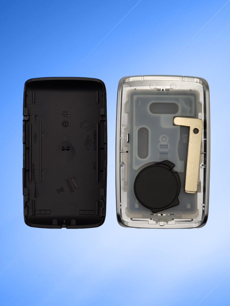 Корпус смарт карты с 4 кнопками для Renault Lada (черный)