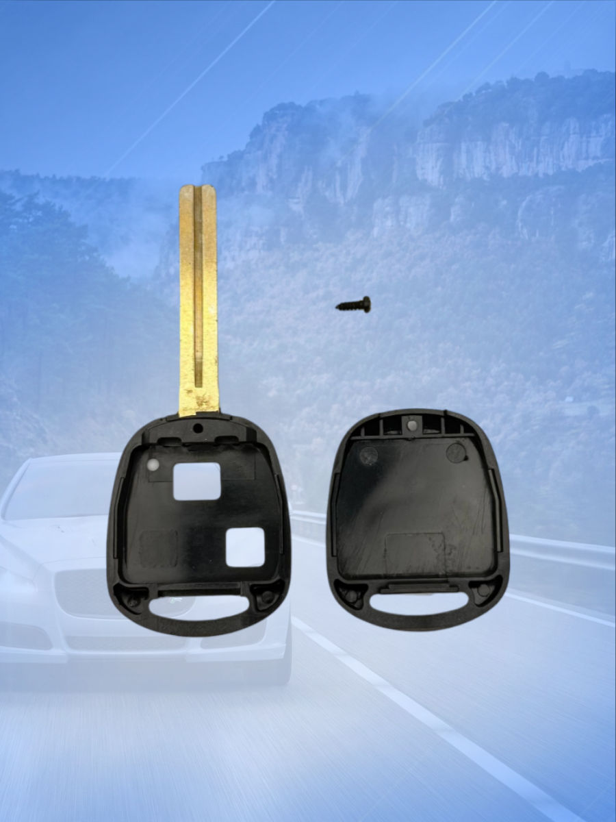 Корпус ключа с 2 кнопками лезвие TOY40 для Toyota