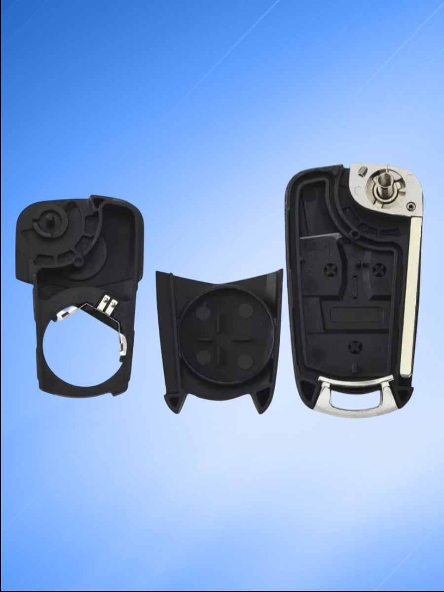 Корпус выкидного ключа с 3 кнопками для Opel с логотипом