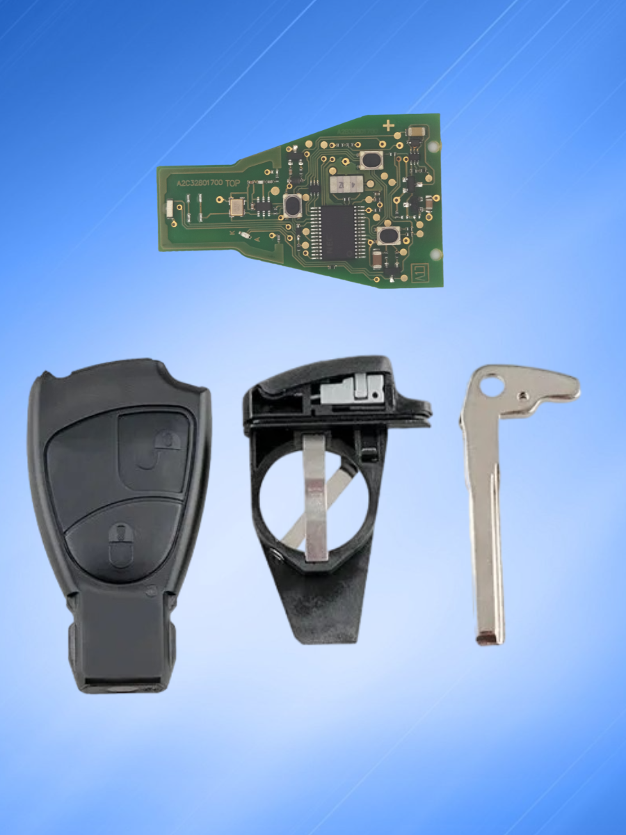 Смарт ключ зажигания для Mercedes-Benz с 2 кнопками