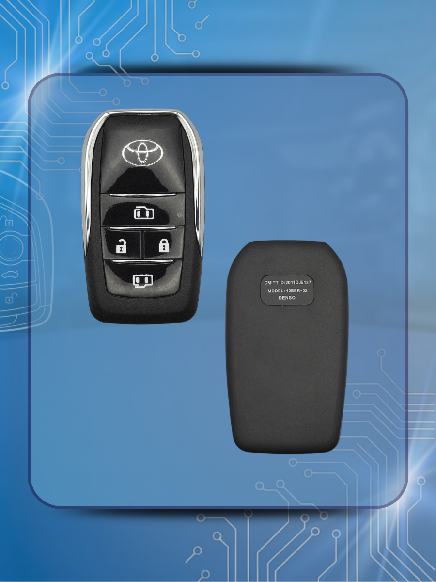 Корпус выкидного ключа с 4 кнопками лезвие TOY43 для Toyota