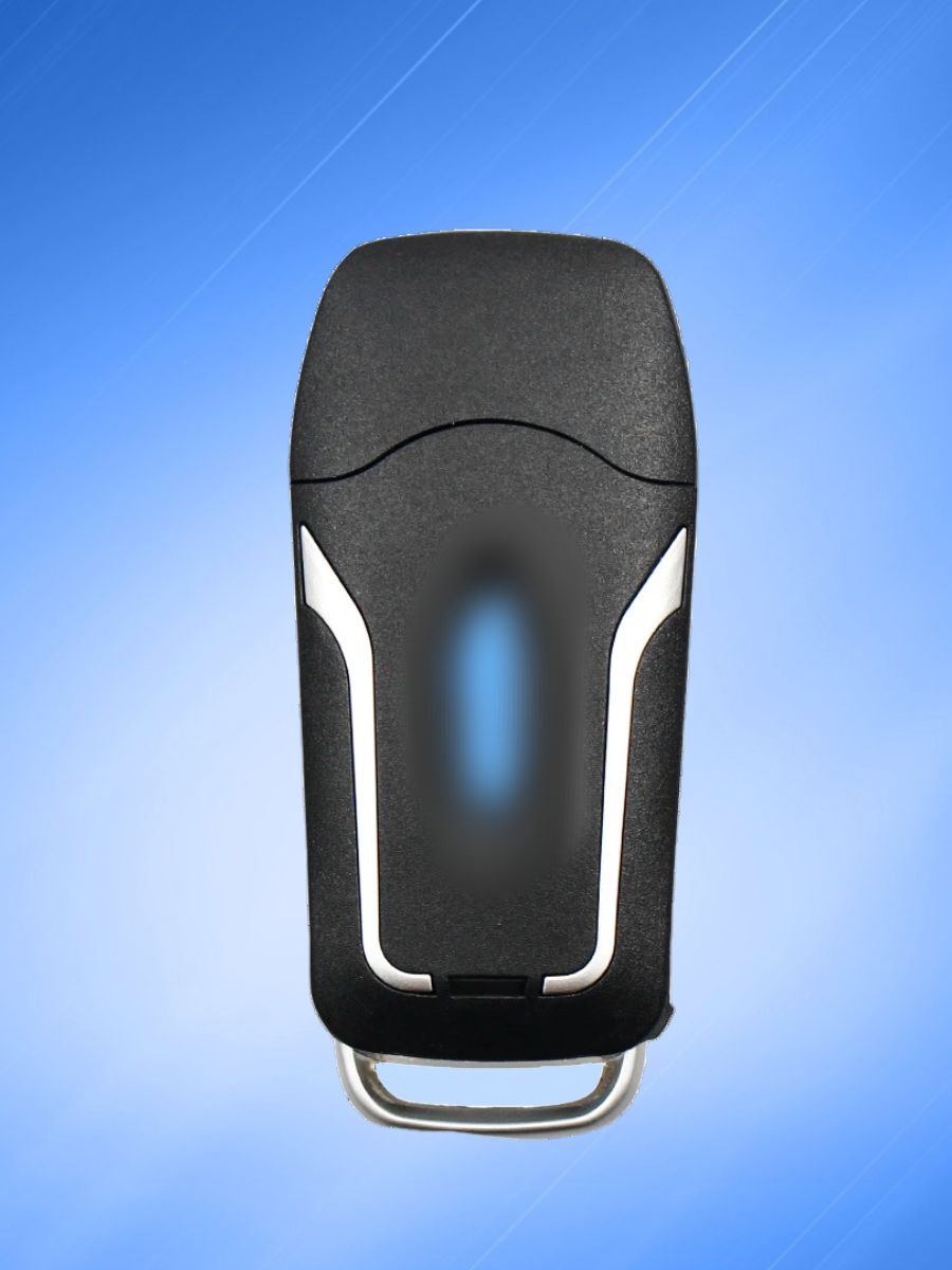 Выкидной модифицированный ключ для Ford с 3 кнопками с частотой 315 mhz и чипом 4D63 с лезвием HU101
