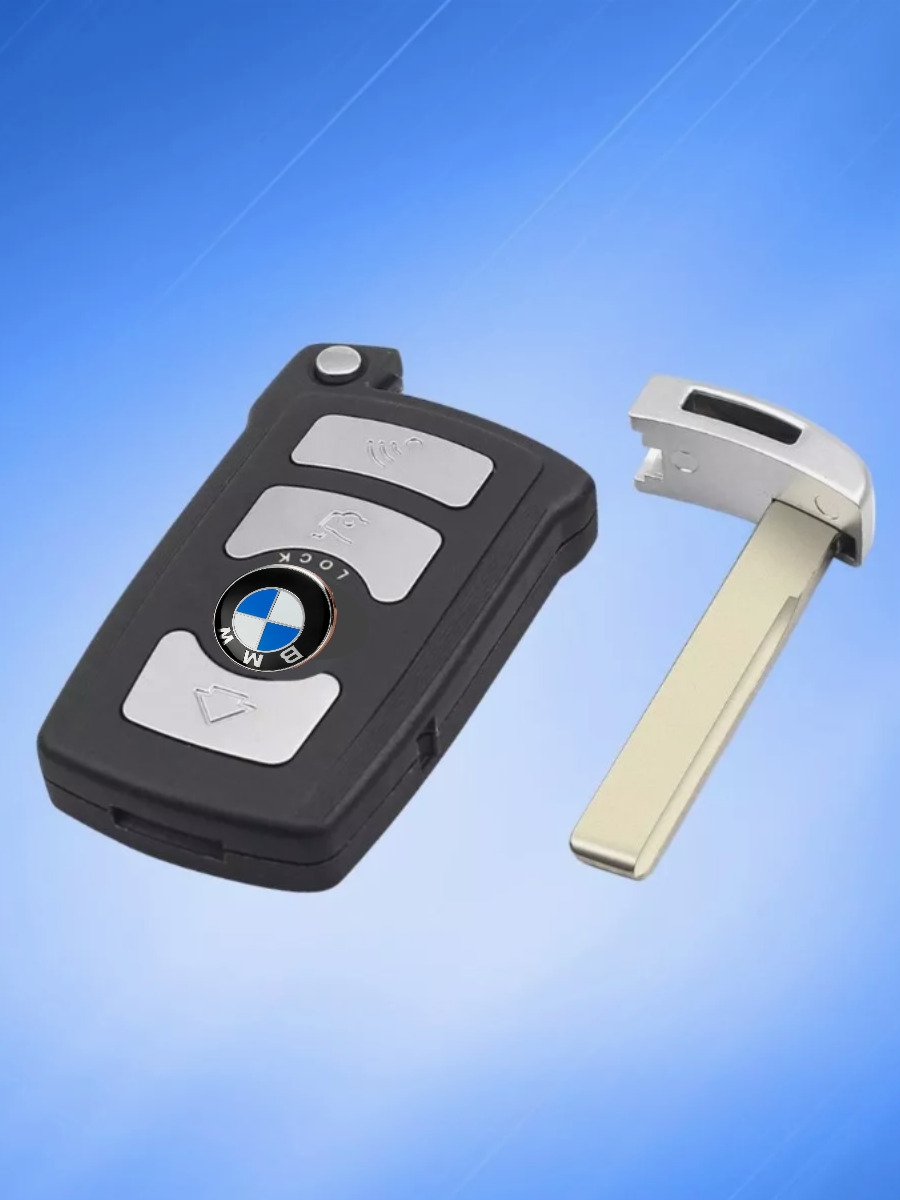 Смарт ключ зажигания для БМВ CAS1 с 4 кнопками с частотой 868 mhz и чипом ID46 ID7944 PCF7953