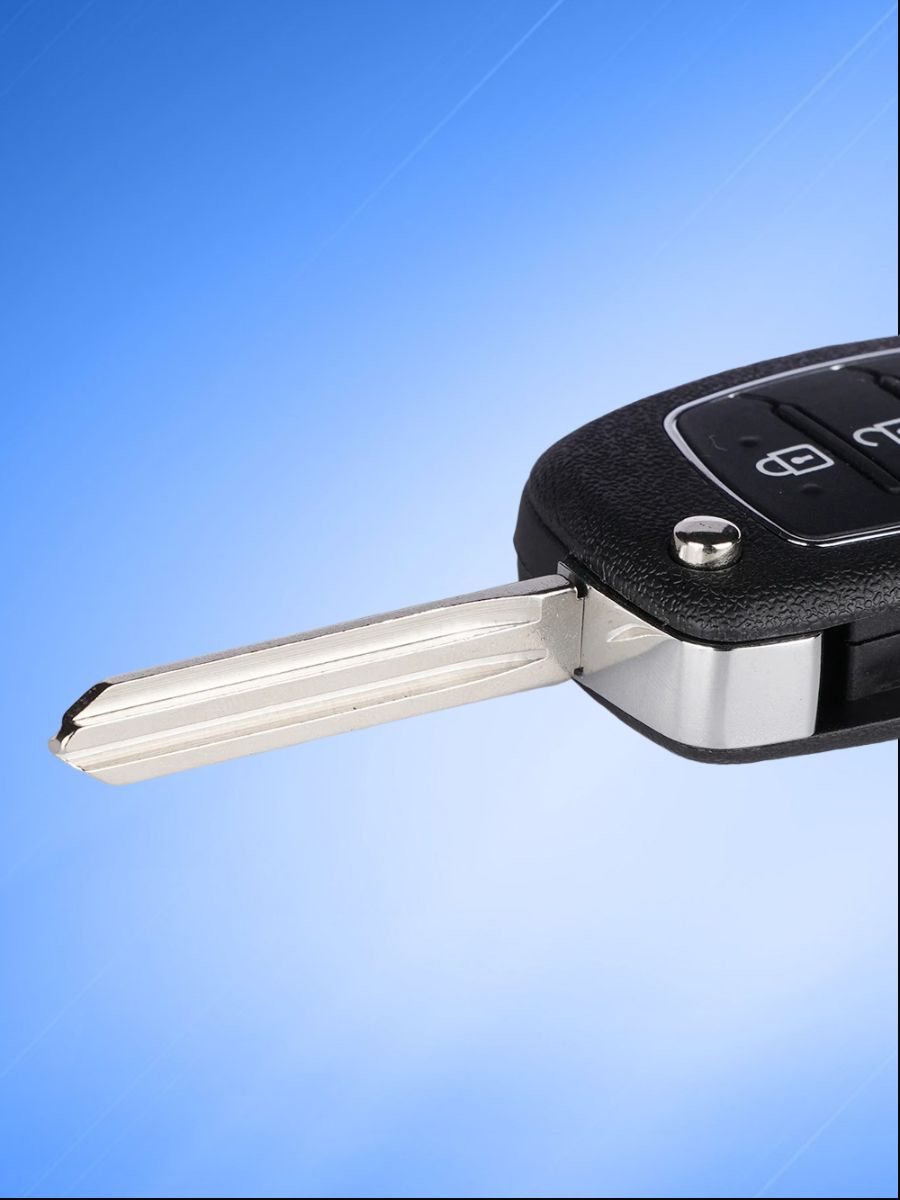 Корпус выкидного ключа с 3 кнопками +Panic лезвие HYN14R для Hyundai