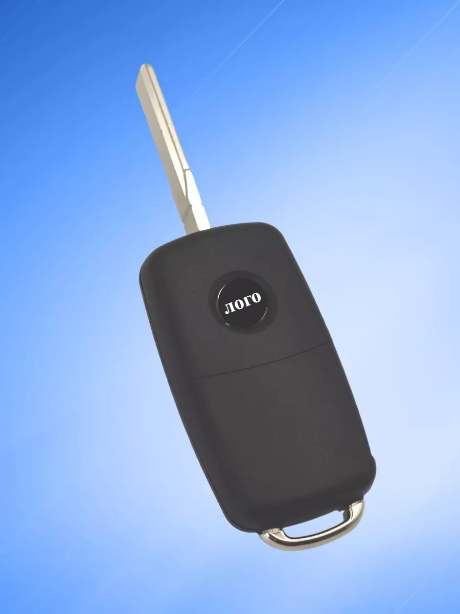 Корпус выкидного ключа с 2 кнопками для VW Фольксваген