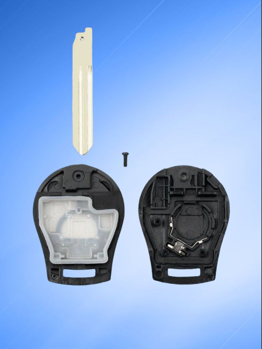 Корпус ключа с 2 кнопками для Ниссан