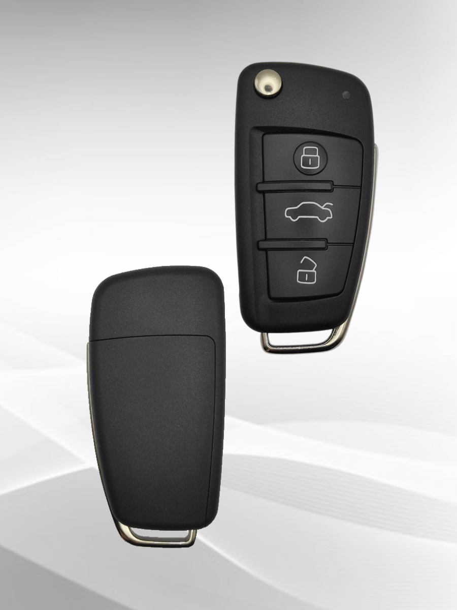 Выкидной ключ зажигания для Audi 868Mhz БЕЗ ЛОГО