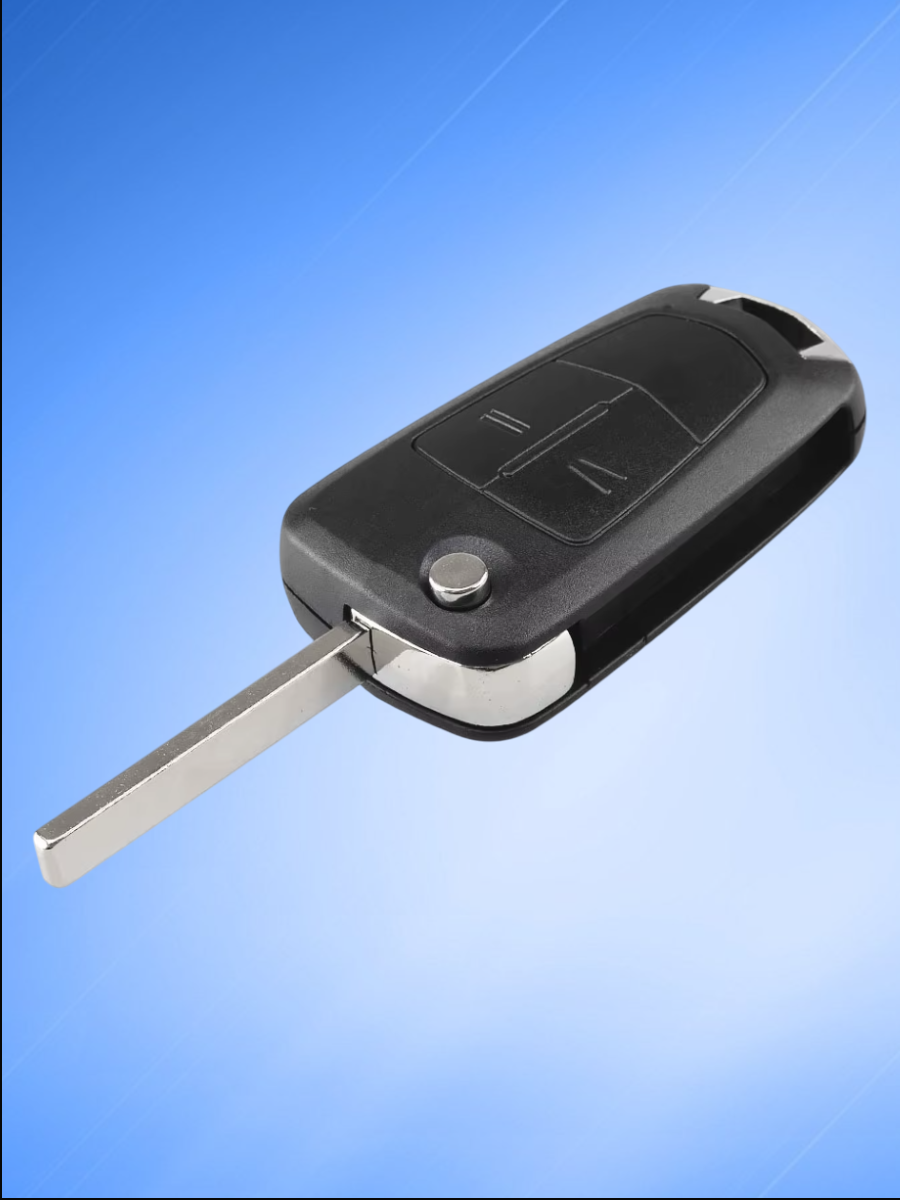 Корпус выкидного ключа с 2 кнопками для Opel с логотипом