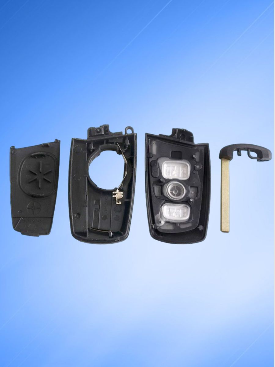 Корпус смарт ключа с 3 кнопками для BMW, красный