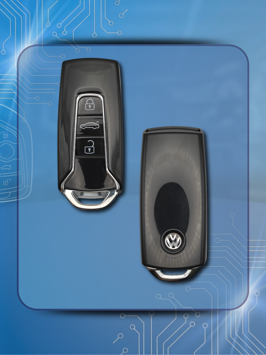 Корпус смарт ключа с 3 кнопками для Volkswagen / Фольксваген Touareg