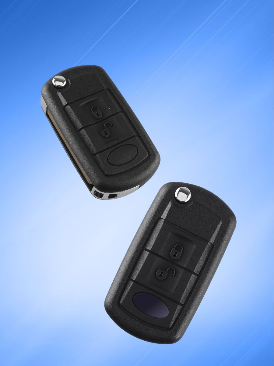 Корпус выкидного ключа с 3 кнопками лезвие HU101 для Land Rover 