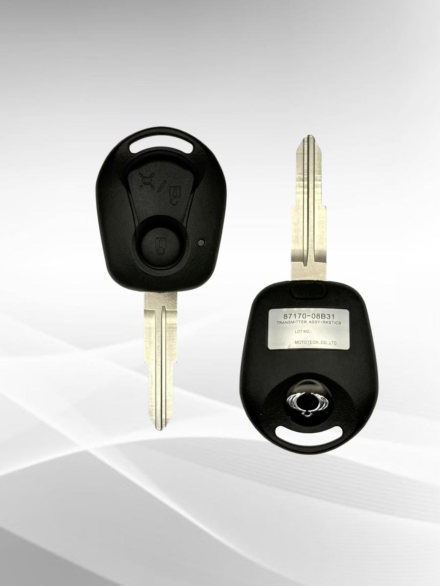 Смарт ключ зажигания с 2 кнопками для SsangYong с частотой 433 mhz