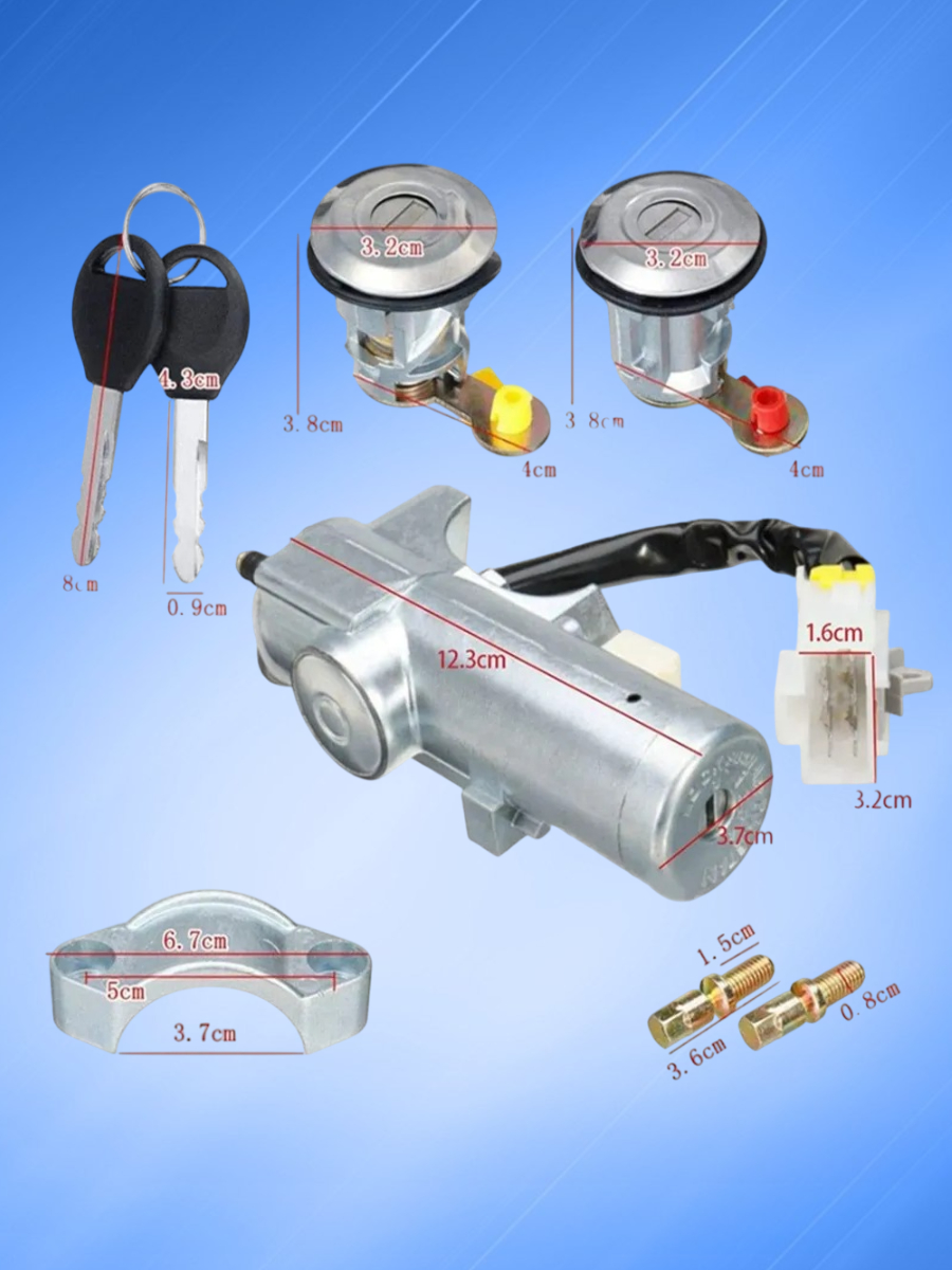 Комплект замков для NIssan Navara D22 1997-2006