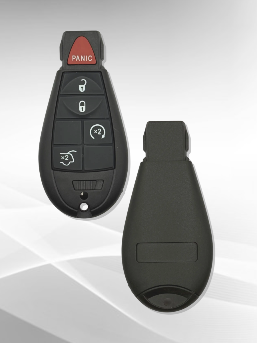 Смарт ключ зажигания с 4 кнопками+Panic! для Dodge Durango/ Charger/ Jeep Commander