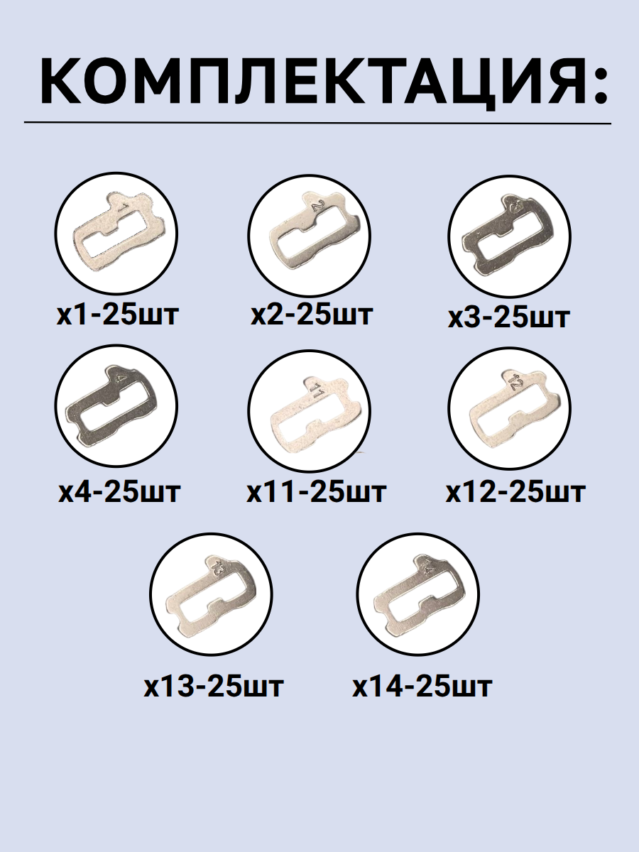 Автомобильные пины-секреты для замков BMW HU92