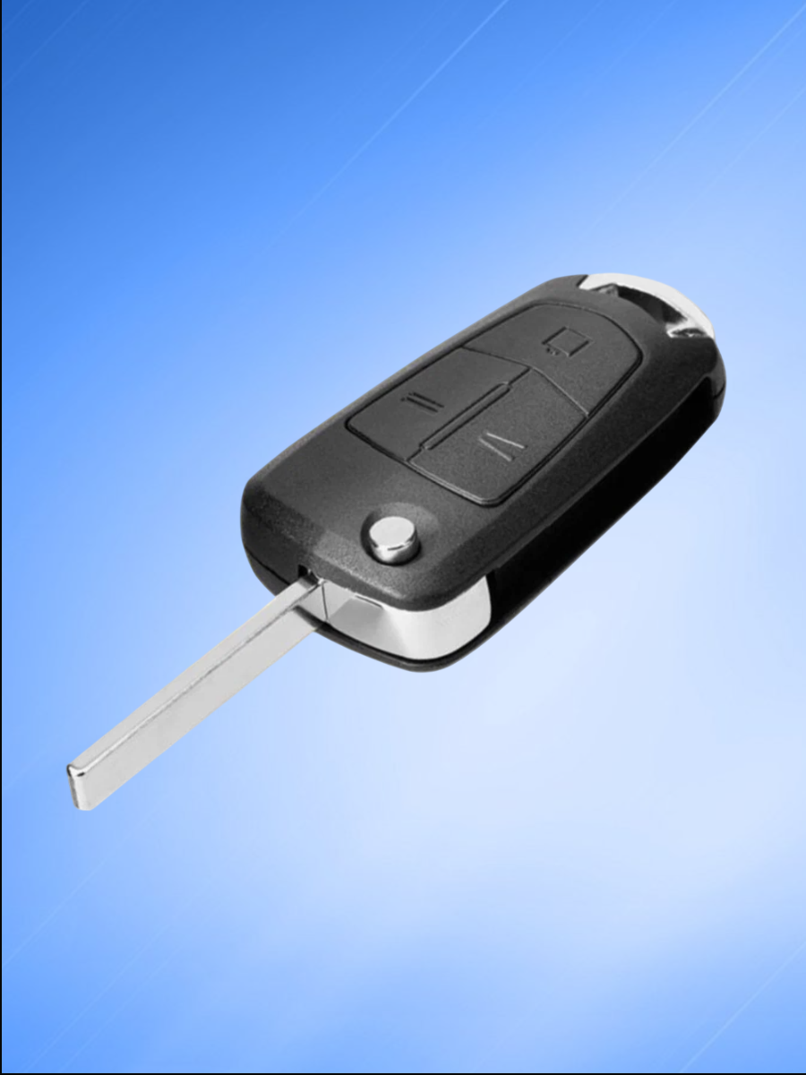 Корпус выкидного ключа с 3 кнопками для Opel с логотипом