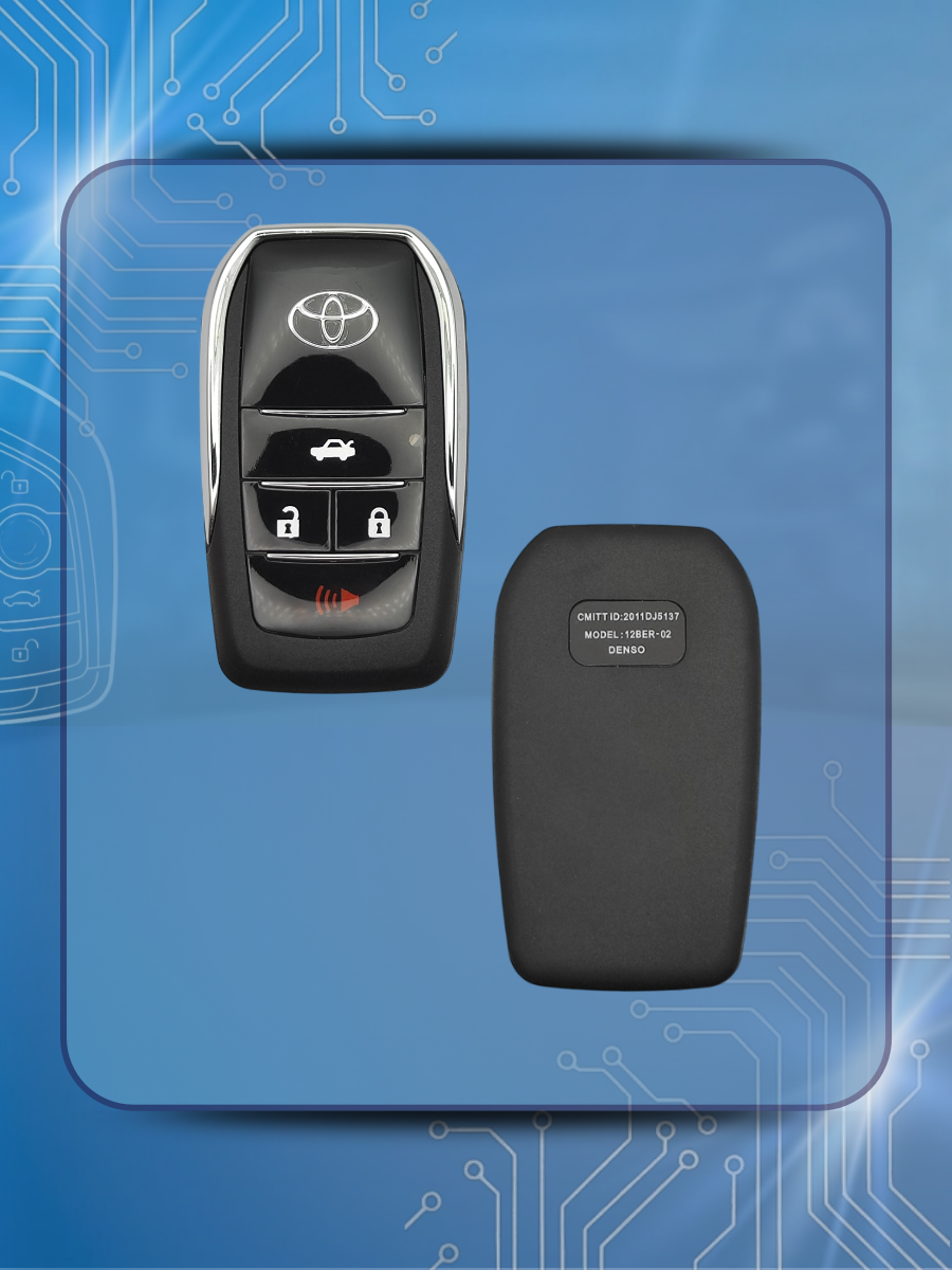 Корпус выкидного ключа с 3 кнопками +Panic лезвие TOY43 для Toyota