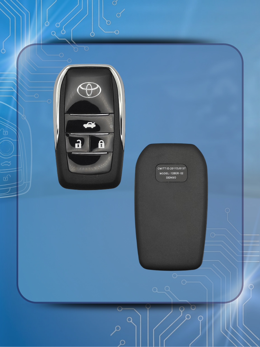 Корпус выкидного ключа с 3 кнопками лезвие TOY48 для Toyota