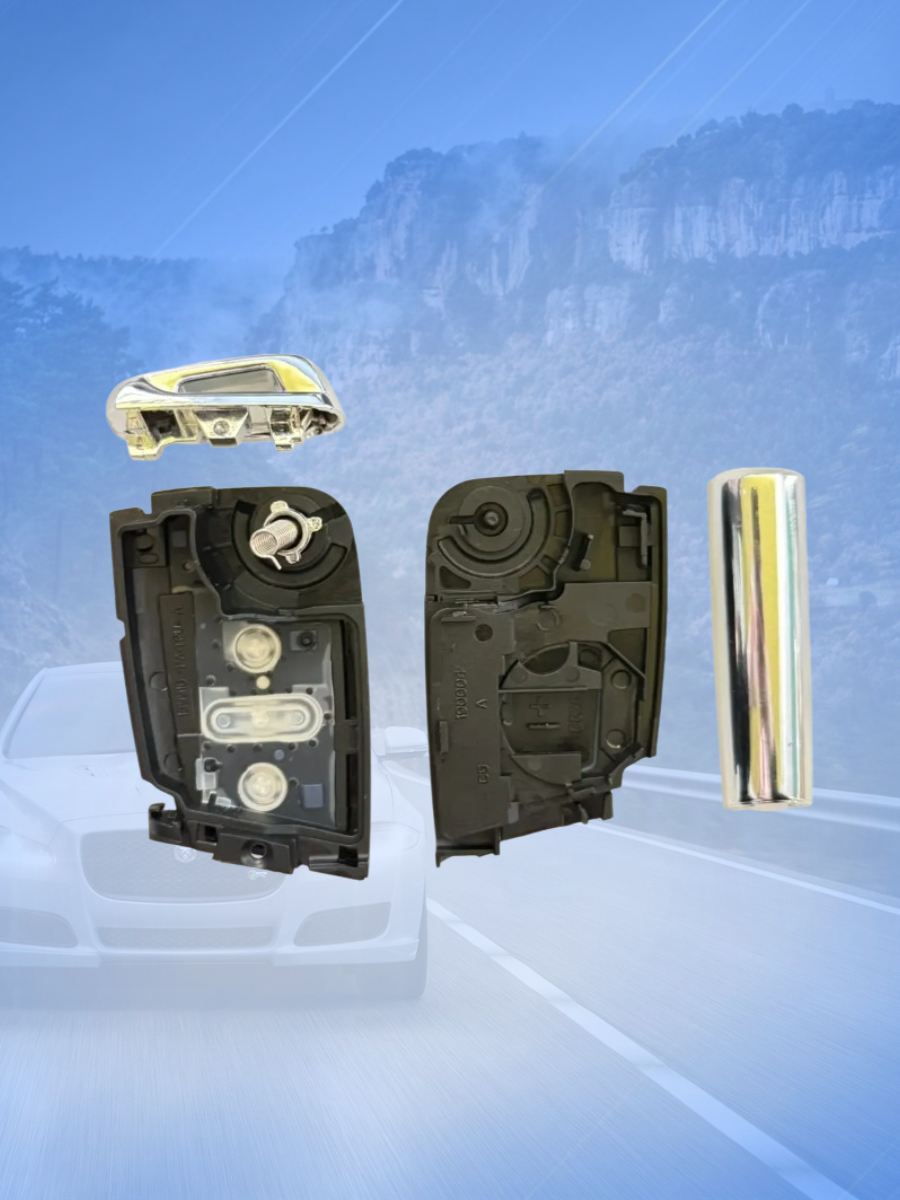 Корпус выкидного ключа с 3 кнопками, лезвие HU66T для VW