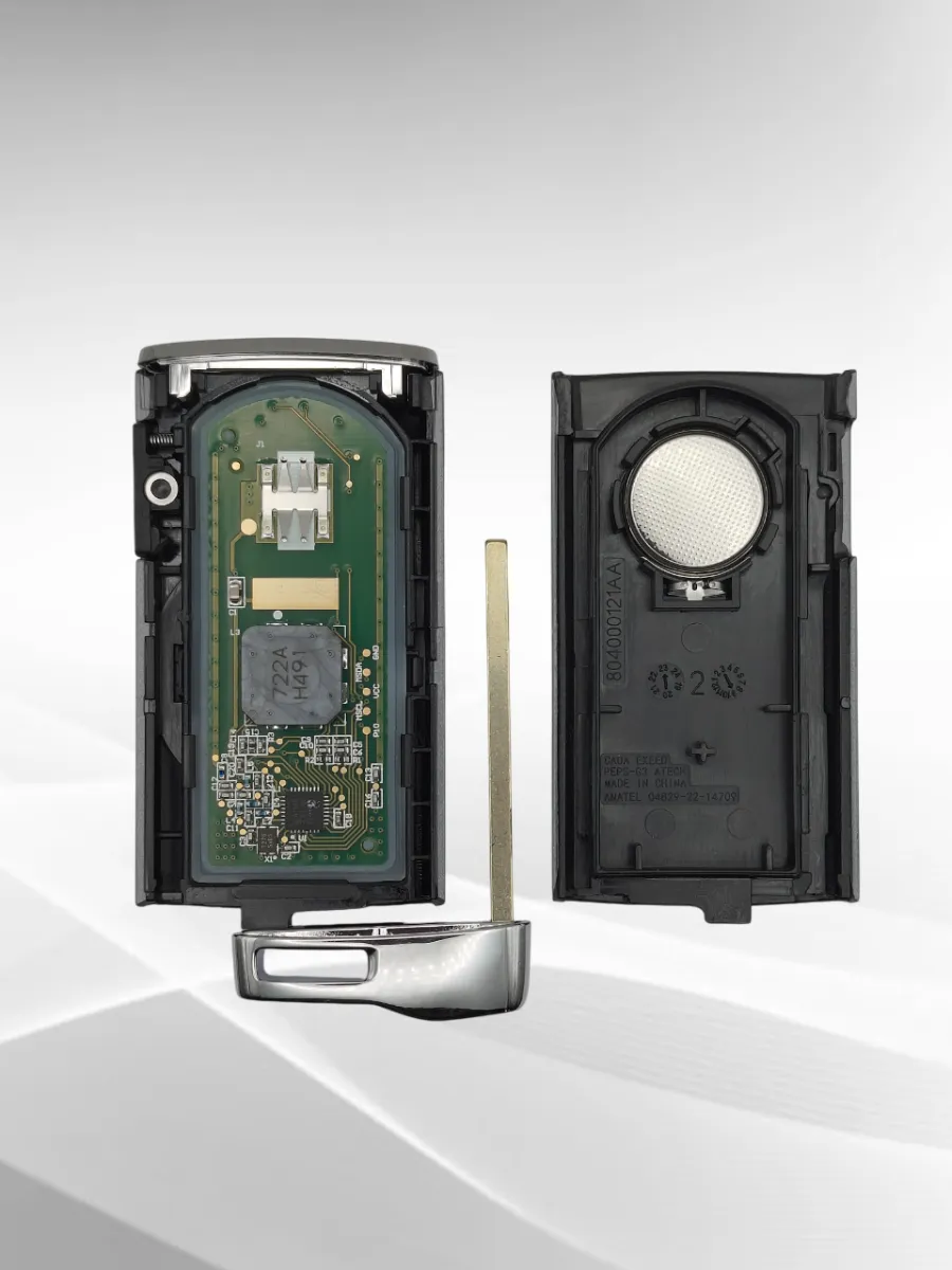 Смарт ключ зажигания для Chery Exeed (синий)