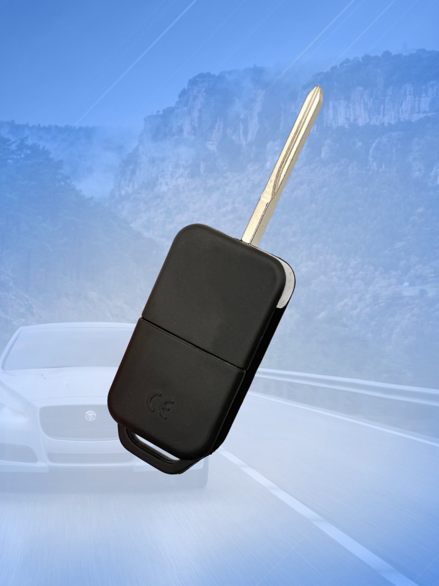 Корпус выкидного ключа с 1 кнопкой лезвие HU64 для Mercedes Benz