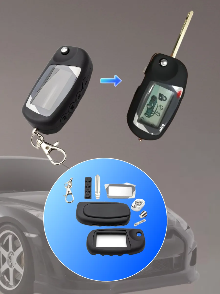 Корпус 2в1 для брелока сигнализации Scher-khan Magicar 5/6