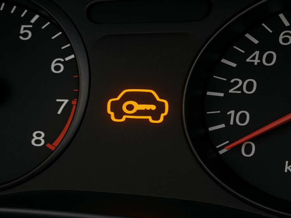 Машина не видит ключ