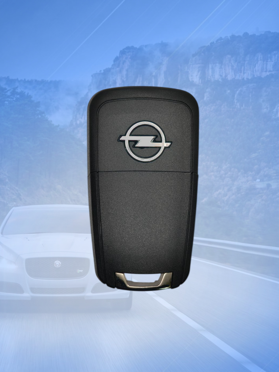 Корпус выкидного ключа с 3 кнопками для Opel / Опель