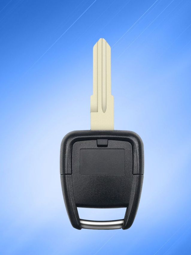 Простой ключ зажигания для Opel с 2 кнопками с лезвием HU46