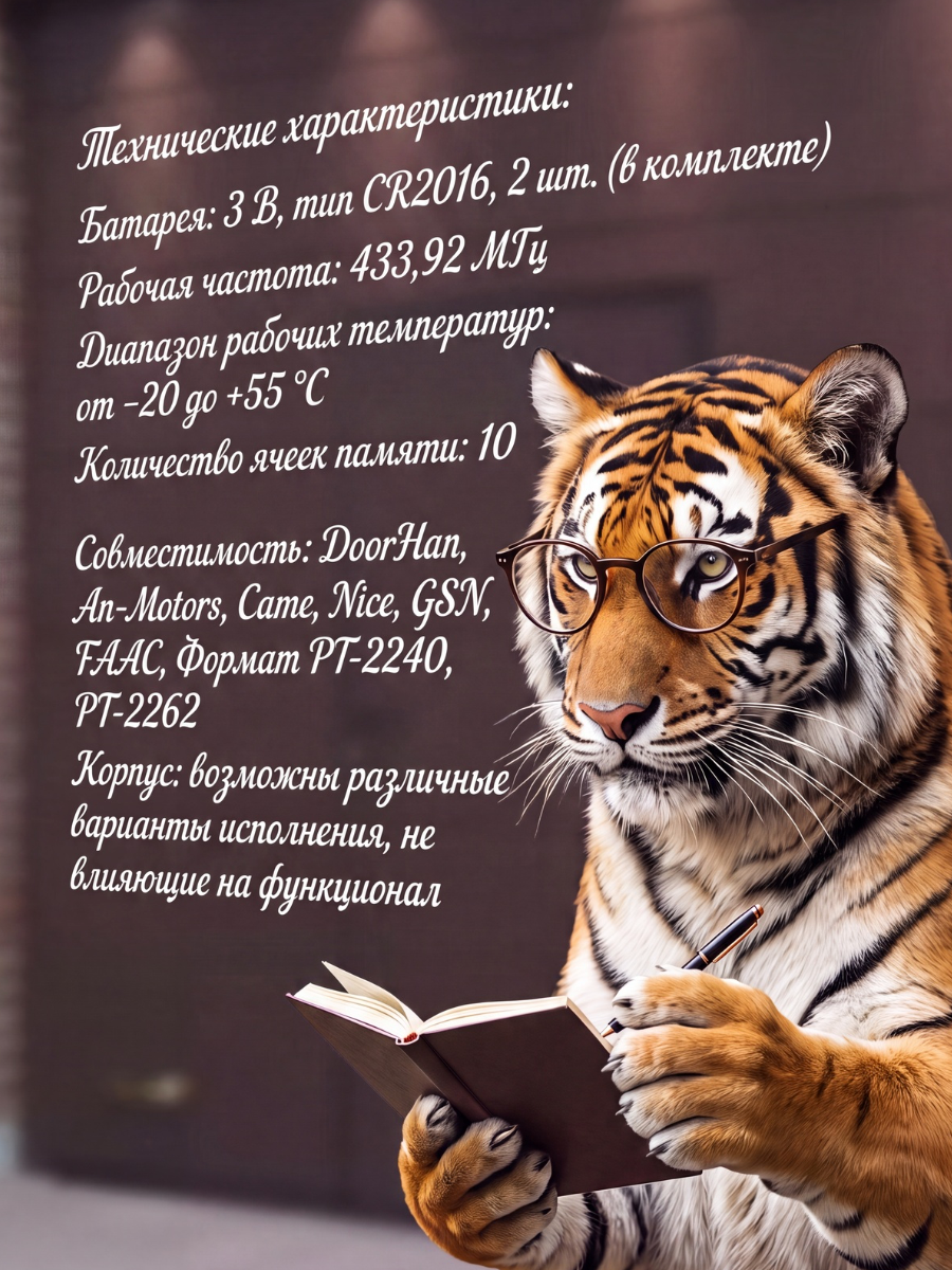 Пульт для ворот, Ultra-10, универсальный.